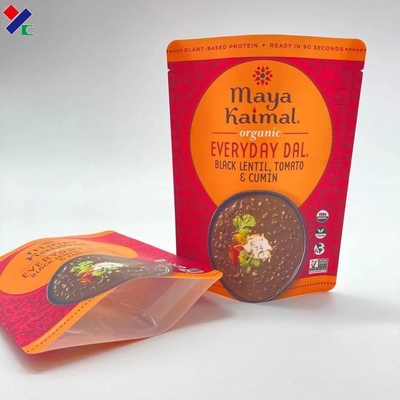 Fast Food Retort Pouch Packaging High Barrier High Temperature