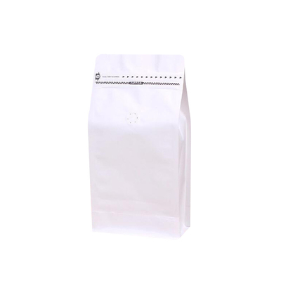 Biodegradable Side Gusset Bags Gravure Printing 130mic With Zipper / Valve