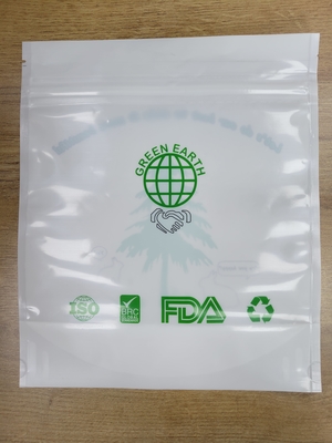 YC RCB Eco Friendly Packaging Bags / Recyclable Sustainable Stand Up Pouches For Pasta