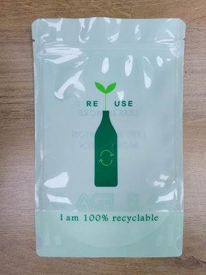 YC RCB Eco Friendly Packaging Bags / Recyclable Sustainable Stand Up Pouches For Pasta