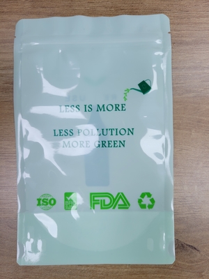 YC RCB Eco Friendly Packaging Bags / Recyclable Sustainable Stand Up Pouches For Pasta