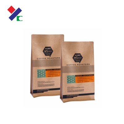 Matte Varnish Printing Kraft Paper Pouch Plastic Liner High Barrier Packaging