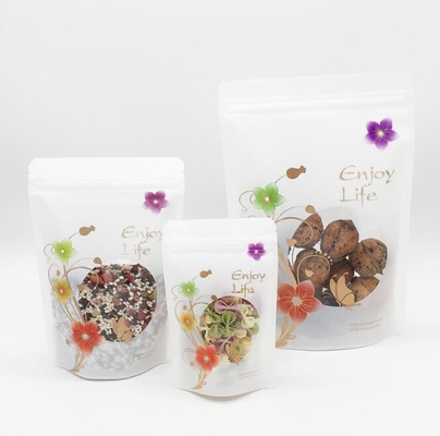 Custom Printed Recyclable Packaging Bags Tear Notch Heat Sealable For Snake