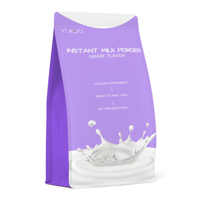 Customized Printed Biodegradable Packaging Bags Flat Bottom Zipper Pouch