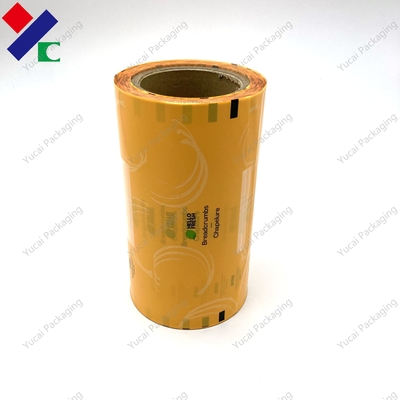 Clear Window Plastic Packaging Roll Film Food Grade Leak Proof
