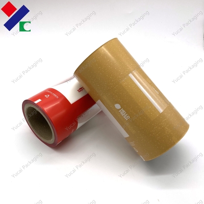 Clear Window Plastic Packaging Roll Film Food Grade Leak Proof