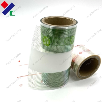 BRC Clear Lamination Plastic Roll BOPP CPP Flexible Packaging For Food