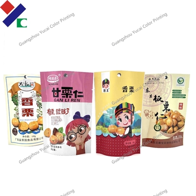 ASTM Aluminum Foil Retort Pouch Packaging Gloss Varnish