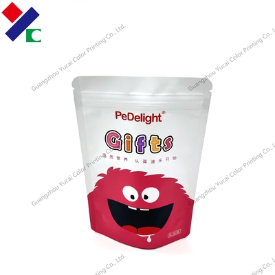 Customized Colorful Printing Stand Up Zipper Pouch 25g Gift Candy Sachet Bag