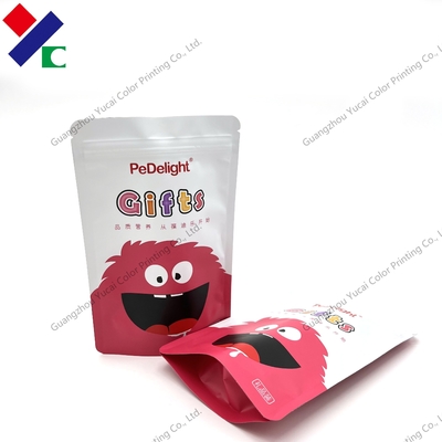 Customized Colorful Printing Stand Up Zipper Pouch 25g Gift Candy Sachet Bag