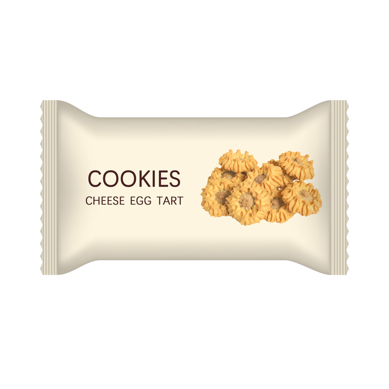 Food Grade Plastic Film Roll Biscuit Bread Crispy Cookies Food Pack 1Oz