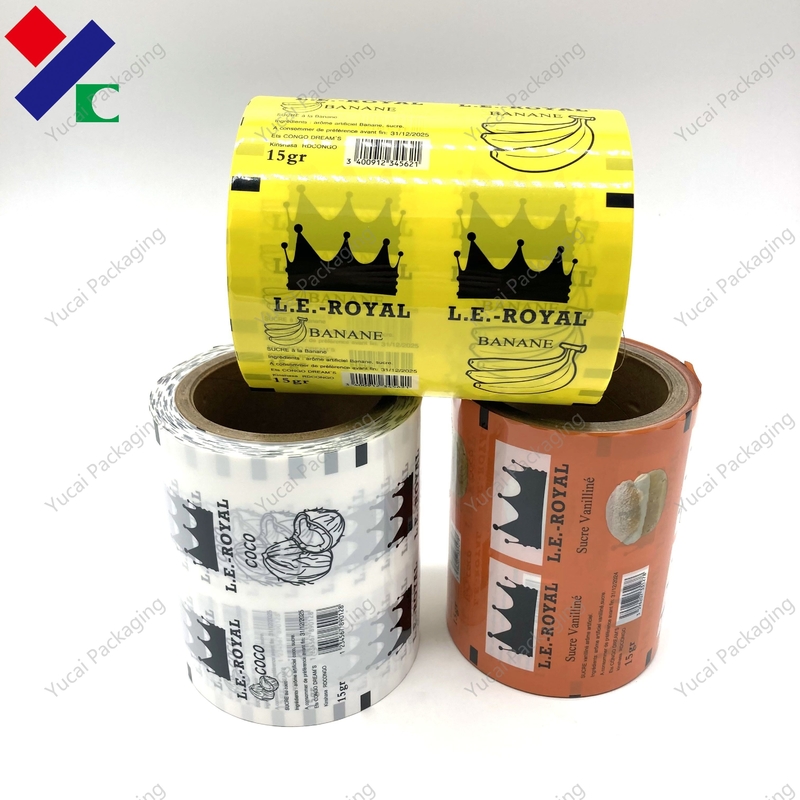 180 Mic Clear Plastic CPP Food Grade Packaging Film Roll For Snack Bag