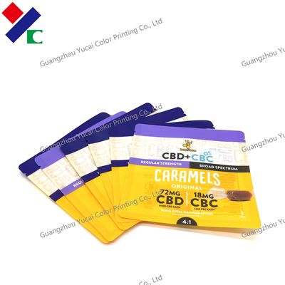 Metallisches Folien-Aluminiumimbiss-Kissen-Verpackenbeutel-Trockenfrüchte