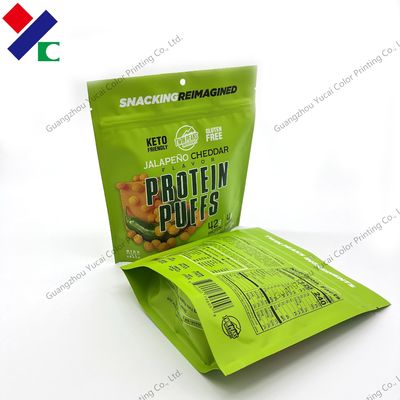 Freundlicher Stand Eco herauf Reißverschluss-Beutel-das würzige Aroma-Popcorn-Verpacken sackt lange Haltbarkeitsdauer ein
