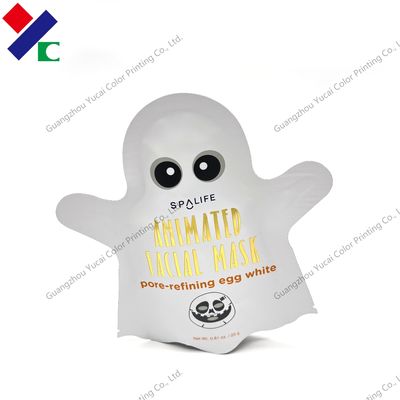 Das PET des HAUSTIER-VMPET, das Gesichtsmasken-Tasche 80 x 80 Millimeter besonders angefertigt verpackt, formte
